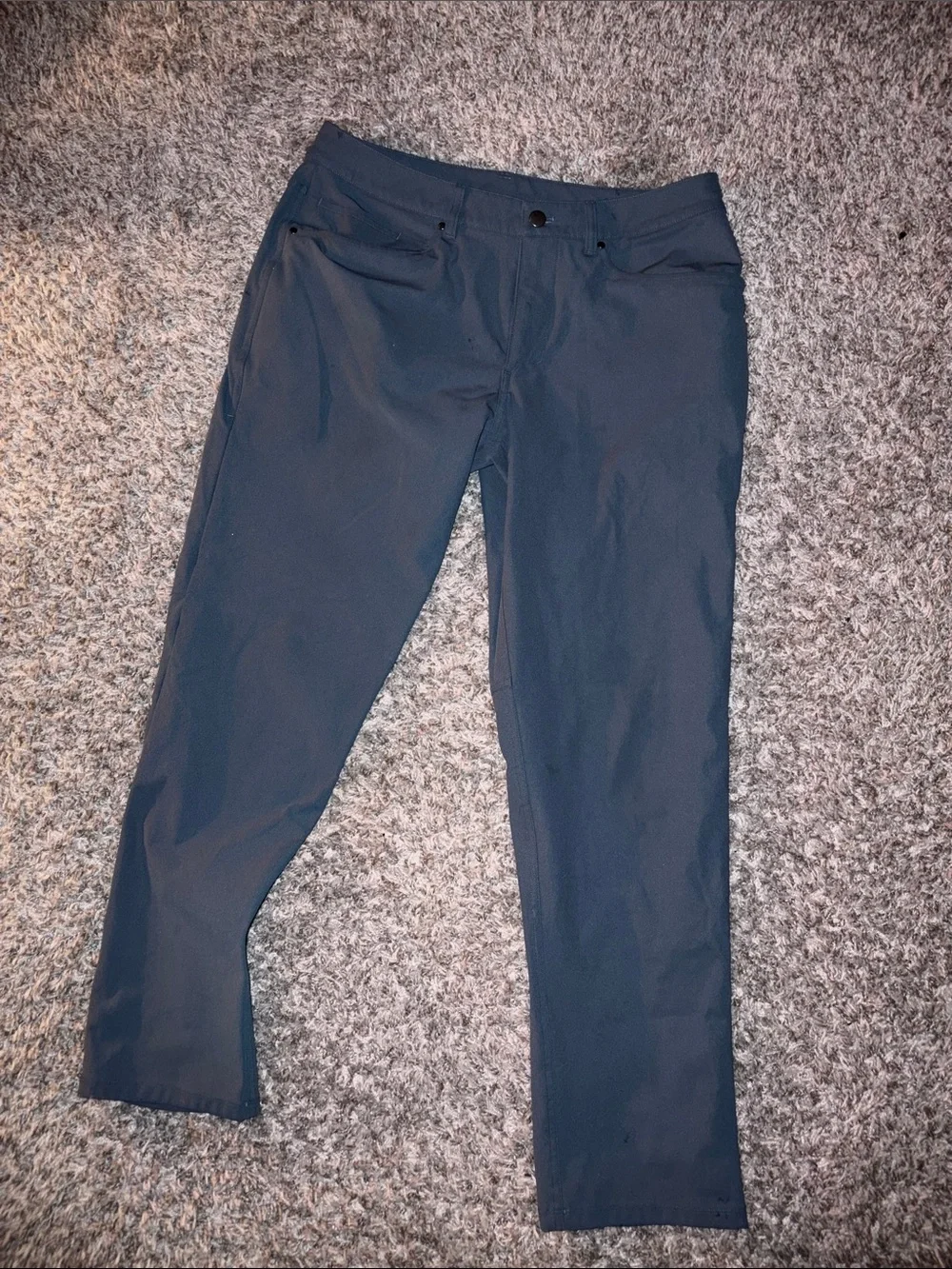 lululemon athletica Men's Blue Stretch Chino Pants